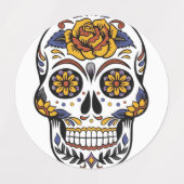 Stickers vrolijke kerstdag (Design 2)