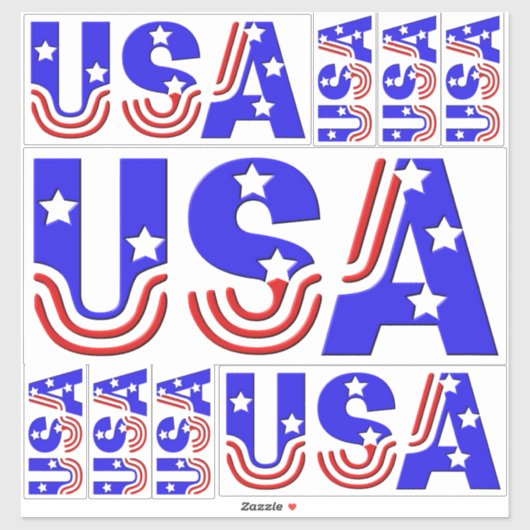 Stickers - VS in sterren en strips (Vel)