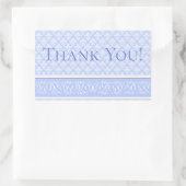 Stickers - Wedgewood Blue Damask (Tas)