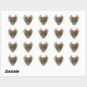 STICKERS ~ Wit ~ 2 maten! (Vel)