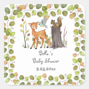 Stickers Woodland Animal