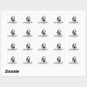 Stickers x20 Champlain vader Nieuw-Frankrijk (Vel)