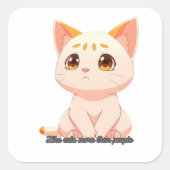 stickers zijn meer katten dan mensen (Voorkant)