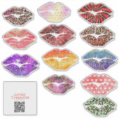 Stickervel 12 kusjes - groot sticker (Voorkant)