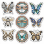 Stickerverzameling Bugs and Butterflies Sticker (Voorkant)