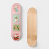 Stickerverzameling: Speelse & Kleurrijke Skateboar Persoonlijk Skateboard (Voorkant)