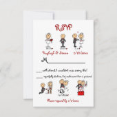 Stickfigure RSVP (Voorkant)