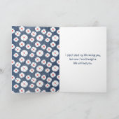 Stickfiguur meisje Moederdag voor stiefmoeder Kaart (Binnen)