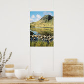 Stickle Tarn zomerreflecties, Lake District. Poster (Keuken)