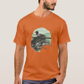 Stickleback to the future experimental evolution i t-shirt (Voorkant)