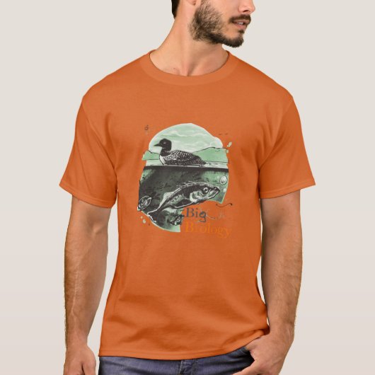 Stickleback to the future experimental evolution i t-shirt (Voorkant)