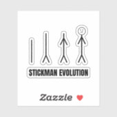 Stickman Evolution Sticker (Vel)