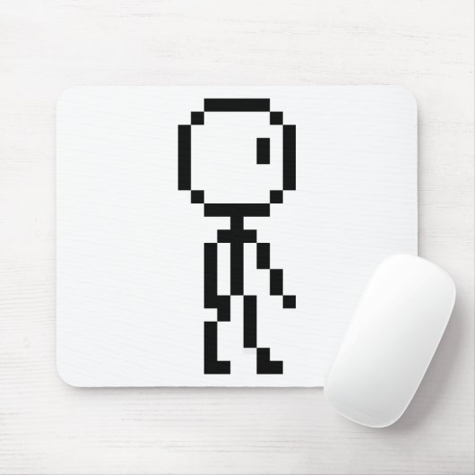 Stickman Mousepad Muismat (Met muis)