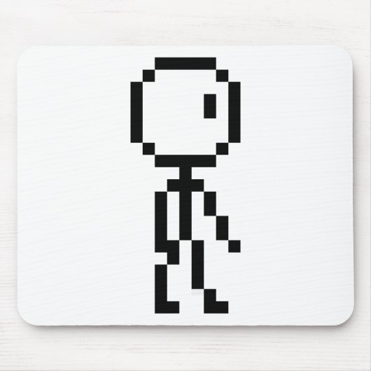 Stickman Mousepad Muismat (Voorkant)