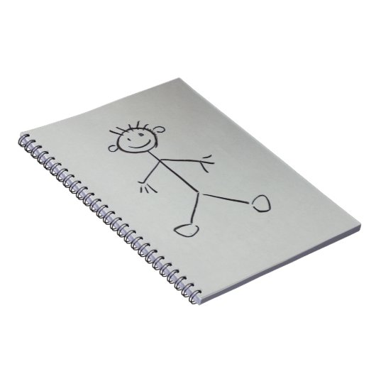 Stickman Notitieboek (Rechterzijde)