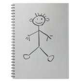 Stickman Notitieboek (Voorkant)