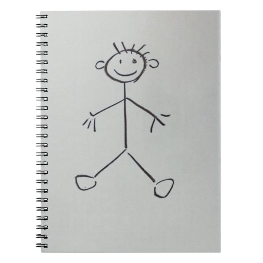 Stickman Notitieboek (Voorkant)