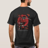 Stickman Samurai T-shirt (Achterkant)
