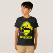 STICKMAN SAND RAIL Road Signalering T-shirt (Voorkant volledig)