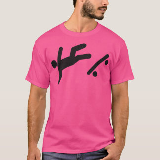 Stickman Skateboard Herfst T-shirt