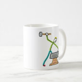 Stickman Smederij Koffiemok (Voorkant rechts)