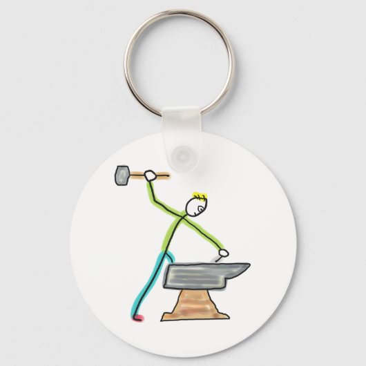 Stickman Smederij Sleutelhanger (Voorkant)