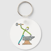 Stickman Smederij Sleutelhanger (Achterkant)