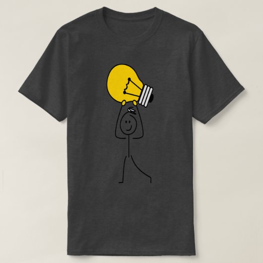 Stickman Stick Figuur T-shirt (Design voorkant)