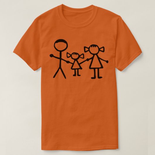 Stickman T-shirt (Design voorkant)