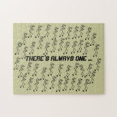 Stickman Track en Field uitvoeren Legpuzzel (Horizontaal)