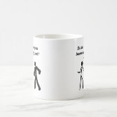 Stickman Workout Funny Mug Koffiemok (Center)