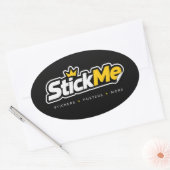 StickMe – Premium Sticker Logo Ontwerp (Envelop)