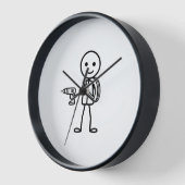 Stickmen aan het werk - De elektricien (Hoek)