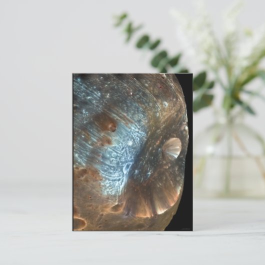 Stickney Crater, Phobos Briefkaart (Staand voorkant)
