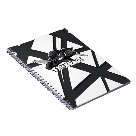 StickPage - Crazy Ninja Notitieboek (Rechterzijde)