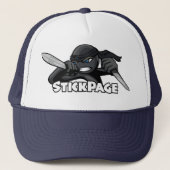 StickPage - Crazy Ninja Trucker Pet (Voorkant)