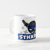 StickPage Ninja Koffiemok (Voorkant links)