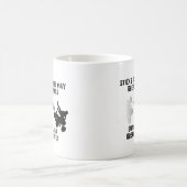 Sticks and Stones ATV Quad Funny Mug Koffiemok (Center)