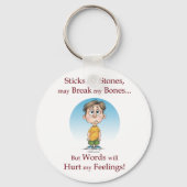 Sticks en Stenen Sleutelhanger (Voorkant)