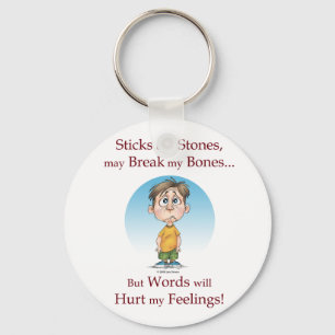 Sticks en Stenen Sleutelhanger