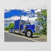 Sticks Peterbilt 359 Briefkaart (Voorkant)