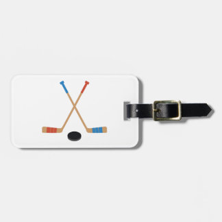 Sticks & Puck Bagagelabel