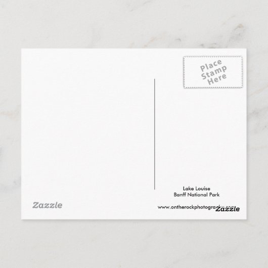 Sticks & Stones Briefkaart (Achterkant)