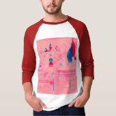 Sticks, The Roos, 1933, door Wassily Kandinsky T-shirt (Voorkant)
