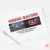 Sticky banner rechthoekige sticker (Envelop)