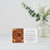 Sticky Bun Bked Goods Bakery Boutique Visitekaartje (Staand voorkant)