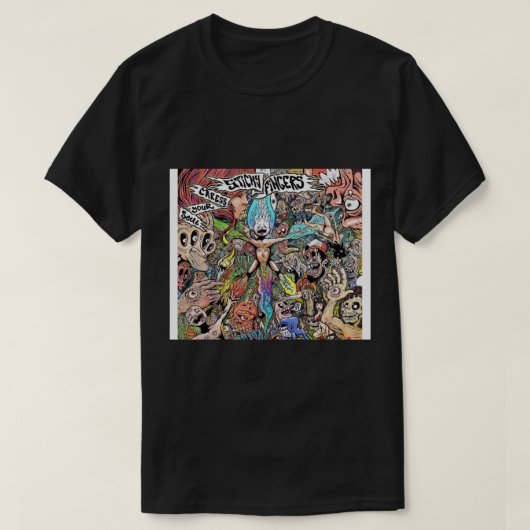 Sticky Fingers casting je ziel Throw Blanket T-shirt (Design voorkant)