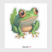 Sticky Frogs Het ultieme decoratieve accent Sticker (Vel)