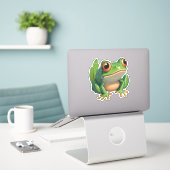 Sticky Frogs Het ultieme decoratieve accent Sticker (Laptop op bureau)