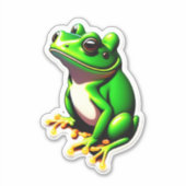 Sticky Frogs Perfect voor Scrapbooking Sticker (Voorkant)
